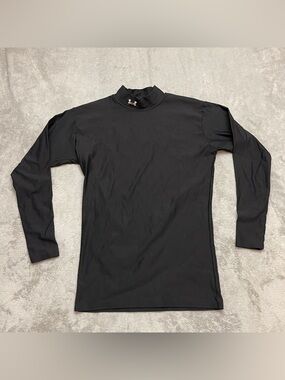 Under Armour ColdGear Men’s Compression Mock Neck Long Sleeve Shirt Black XL